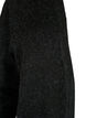Meleret strik cardigan med lommer, Gr&aring;, Packshot image number 2