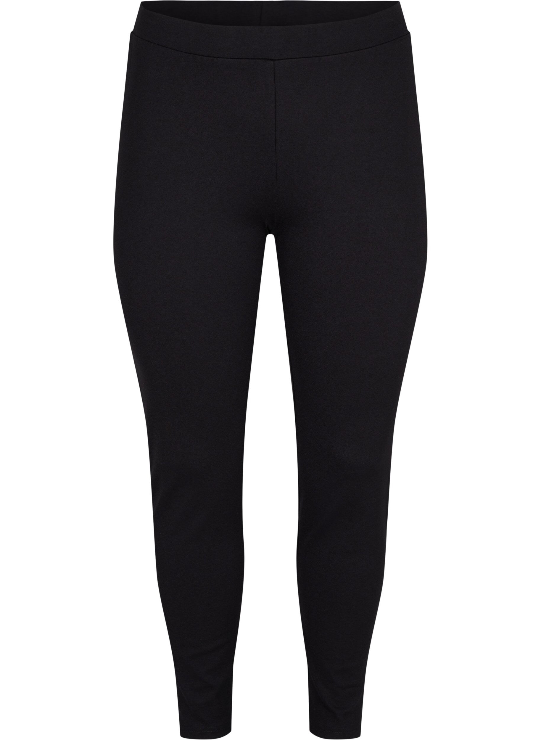 Zizzi Leggings med lynl&aring;s, Black, Packshot image number 0