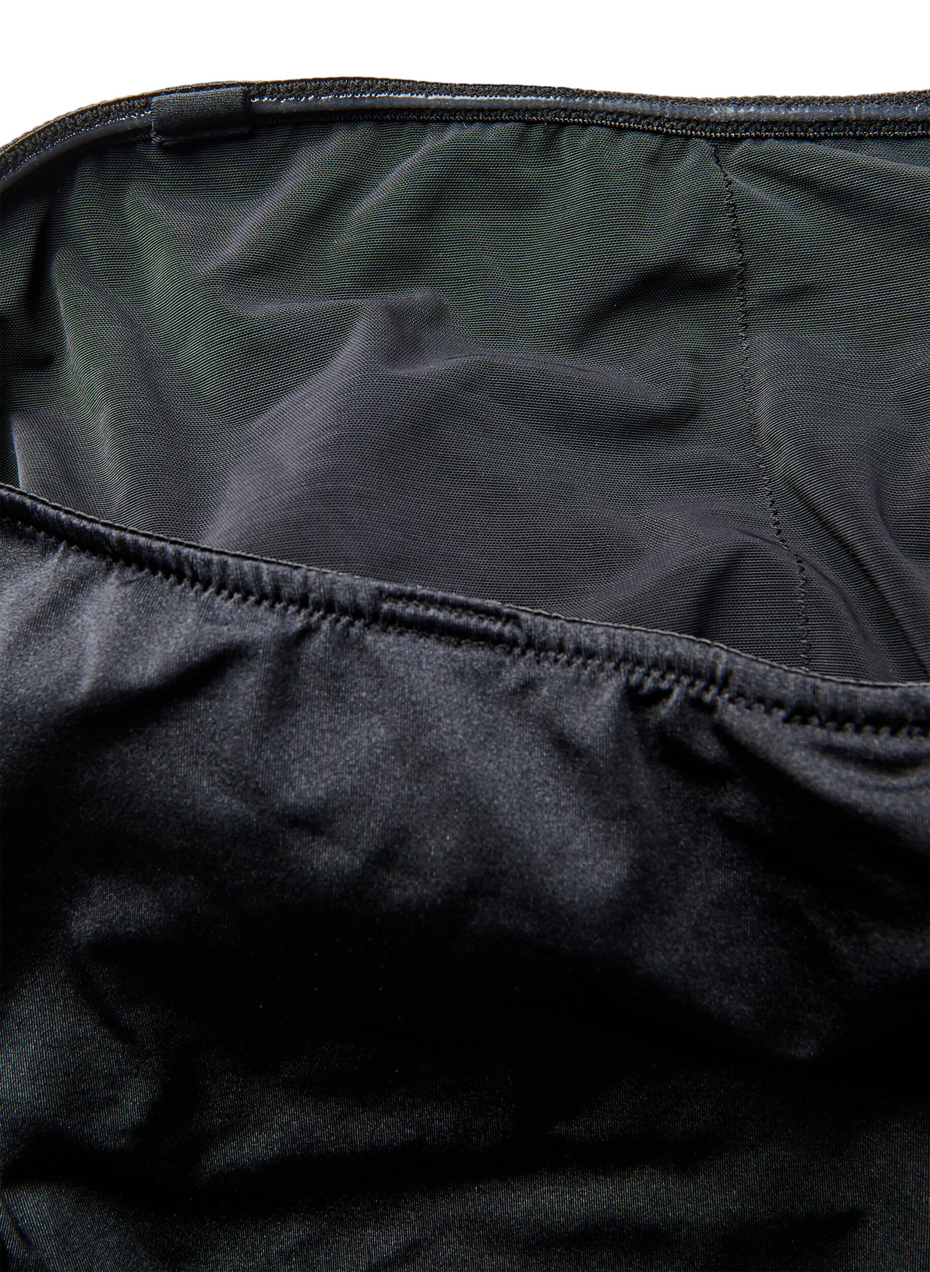 Zizzi Tankini med udtagelige indl&aelig;g og justerbare sider, Sort, Packshot image number 4