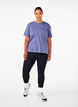 Sporty t-shirt i &oslash;kologisk bomuld, , Model image number 1