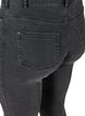 Cropped Amy jeans med lynl&aring;sdetalje, Gr&aring;, Packshot image number 3