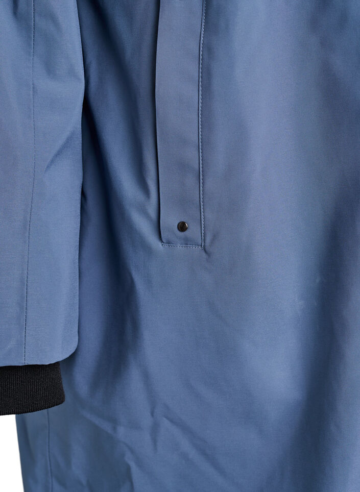 Funktionel vatteret parka vinterjakke, Blå, Packshot image number 3