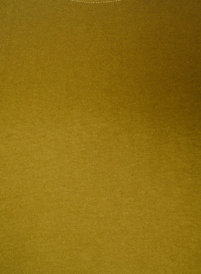 Boxy T-shirt i bomuld, Gr&oslash;n, Packshot image number 2