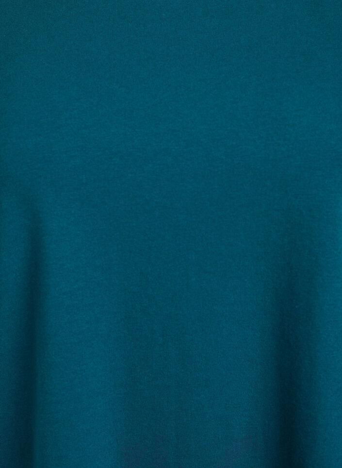Basis jerseybluse med lange &aelig;rmer, Gr&oslash;n, Packshot image number 2