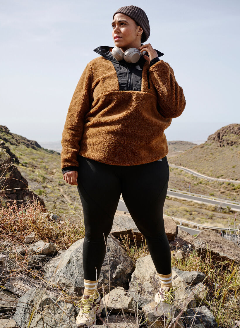 Teddy anorak med høj hals og lynlås, Partridge ASS, Image image number 0