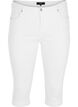 H&oslash;jtaljede Amy capri jeans med super slim fit, Hvid, Packshot image number 0