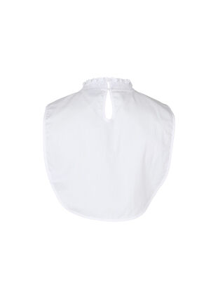 Skjortekrave med smock, Bright White, Packshot image number 1