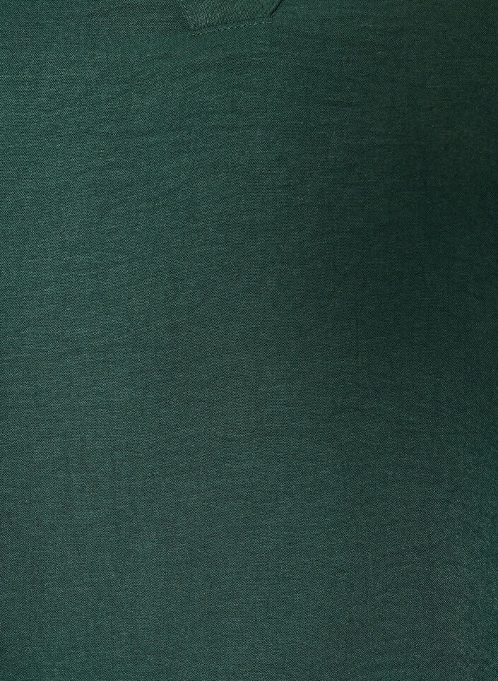 Tunika med transparente blonde&aelig;rmer, Gr&oslash;n, Packshot image number 2