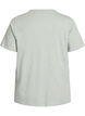 T-shirt med knapdetalje, Gr&oslash;n, Packshot image number 1