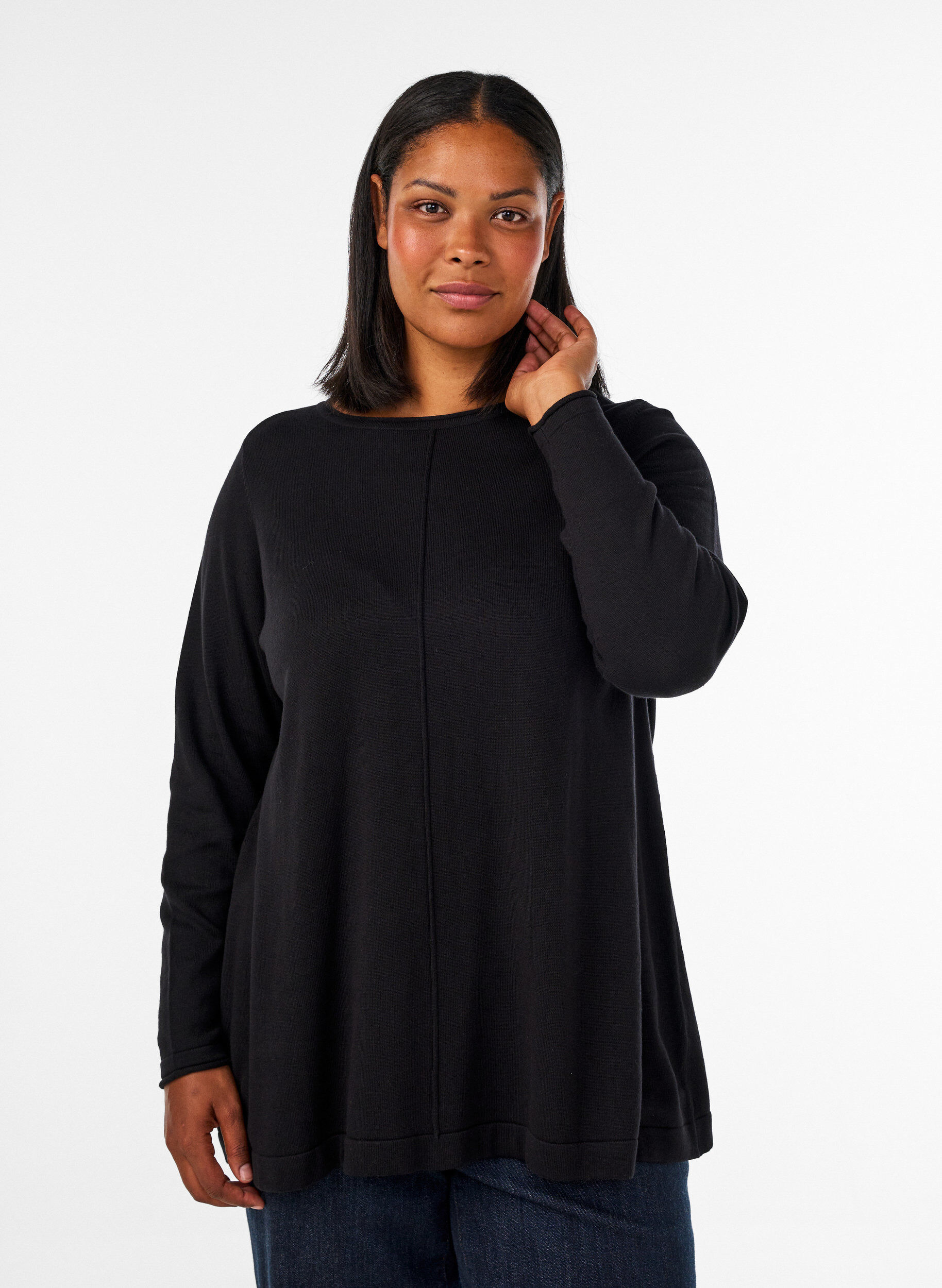 ZizziLetv&aelig;gts jakke med lommer og aftagelig h&aelig;tte, Gr&oslash;n, Model image number 0