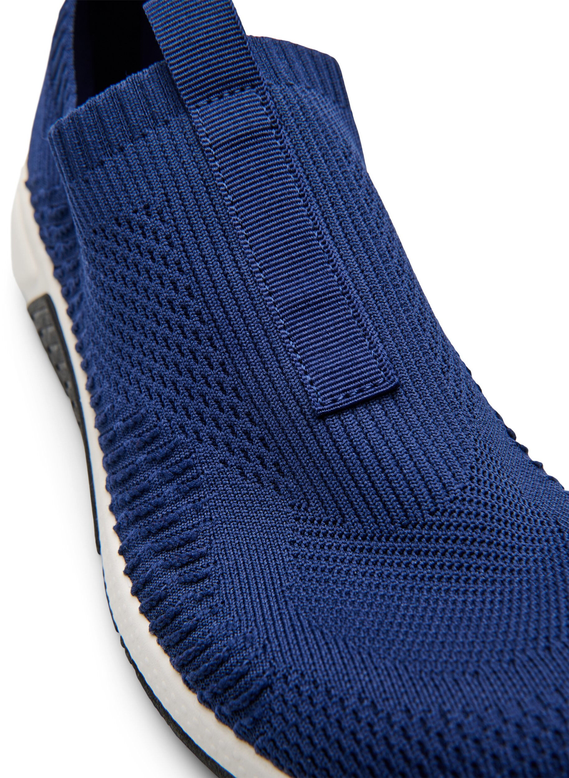 Zizzi Wide fit - Slip on sneaker, Bl&aring;, Packshot image number 3