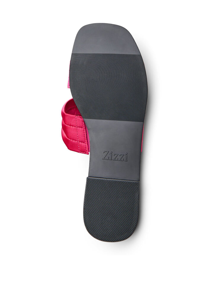 Sandal med polstrede remme, Lyser&oslash;d, Packshot image number 4