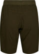 L&oslash;se shorts i bomuld med lommer, Gr&oslash;n, Packshot image number 1