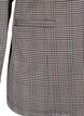 Ternet blazer med knaplukning, Beige Brown Check, Packshot image number 3