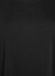 T-shirt-kjole i jersey med blondelag, Sort, Packshot image number 2