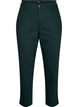 Bukser med høj talje og lige ben, Grøn, Packshot image number 0
