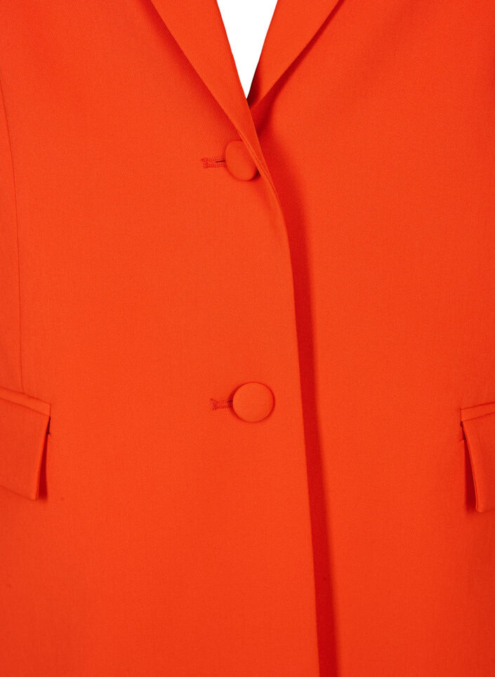 Klassisk blazer med knaplukning, Orange.com, Packshot image number 2