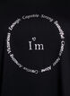T-shirt med motiv, Sort, Packshot image number 2