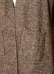 Lang cardigan med lommer, Brun, Packshot image number 2