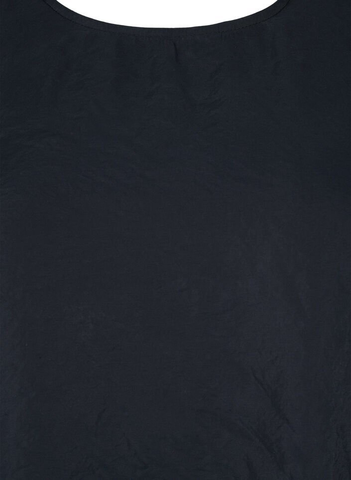 Bluse i TENCEL™ Modal med broderidetaljer, Black, Packshot image number 2
