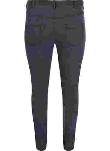 Højtaljede super slim Amy jeans, Grey Denim, Packshot image number 1