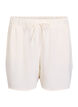 Shorts med lommer og elastik i taljen, Vanilla, Packshot image number 0