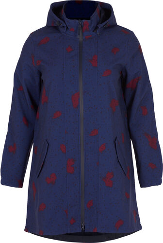 Softshell jakke med hætte, Medieval B. comb, Packshot image number 0