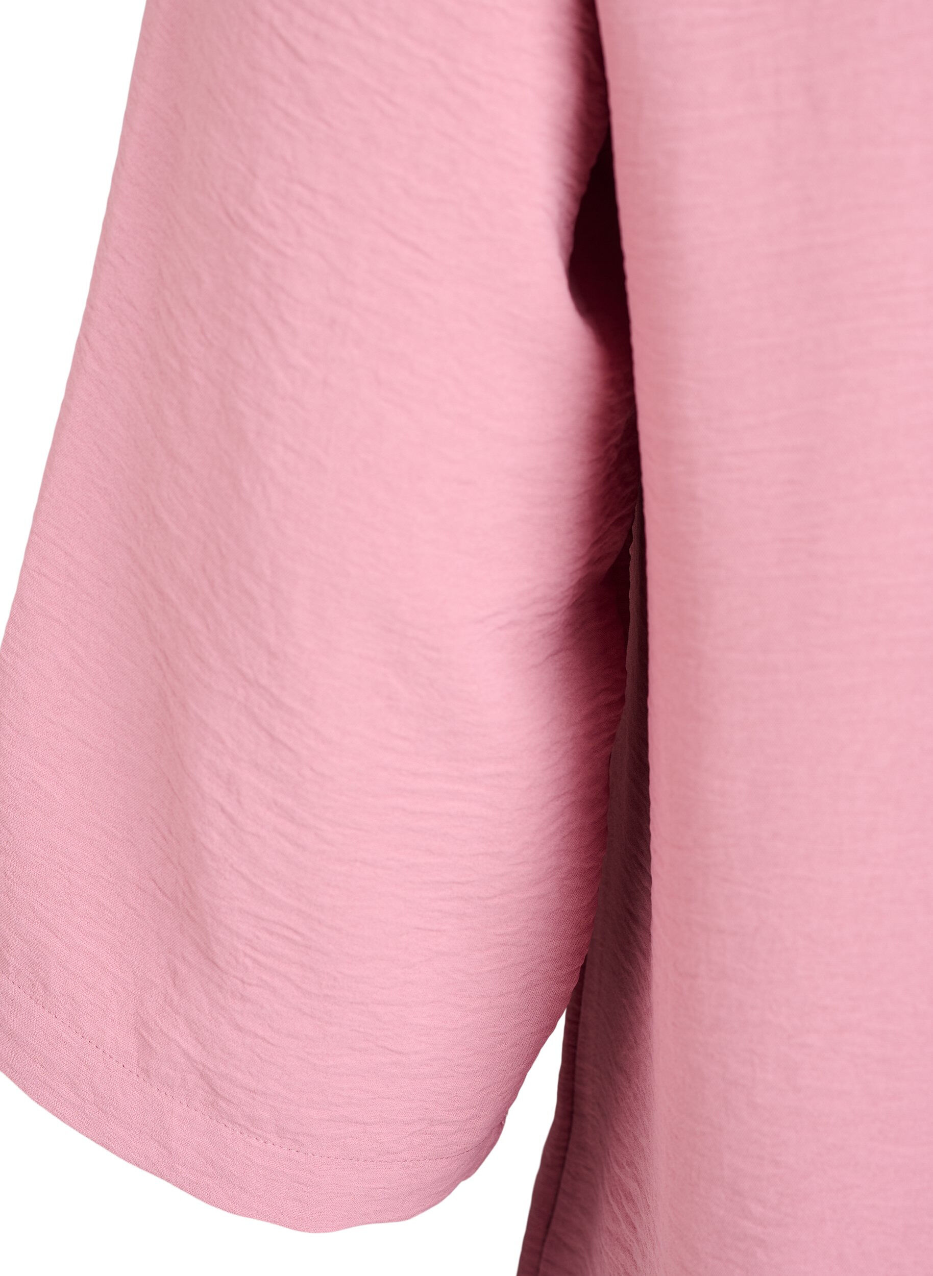 ZizziBluse med 3/4 &aelig;rmer, Lyser&oslash;d, Packshot image number 3