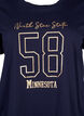 T-shirt i bomuld med tekstmotiv, Evening Blue w. 58, Packshot image number 2