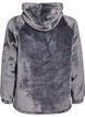 Velour h&aelig;ttetr&oslash;je med k&aelig;ngurulomme, Gr&aring;, Packshot image number 1