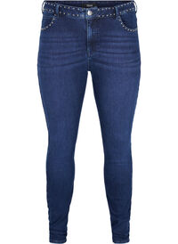 Super slim Amy jeans med nitter