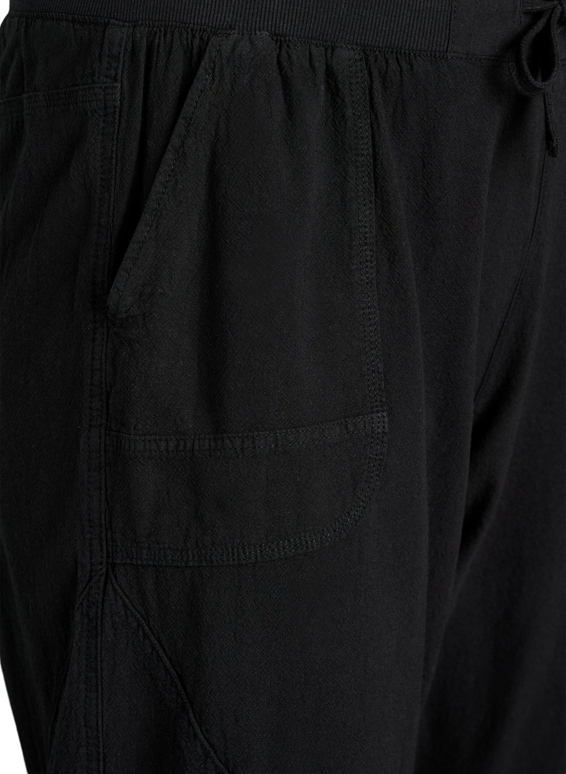 ZizziKnickers i bomuld, Sort, Packshot image number 2