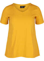 Basis t-shirt, Mineral Yellow