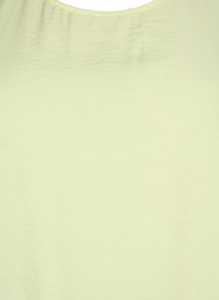Bluse med halvlange ærmer i viskose, Lily Green, Packshot image number 2