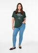 T-shirt med motiv, Gr&oslash;n, Model image number 1