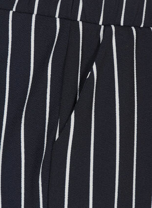 Løse bukser med lommer, Night Sky w. stripes , Packshot image number 3