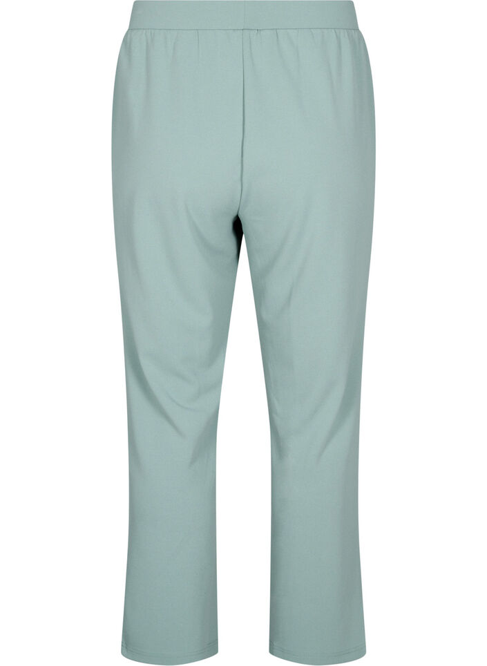 Bukser med straight fit, Gr&oslash;n, Packshot image number 1