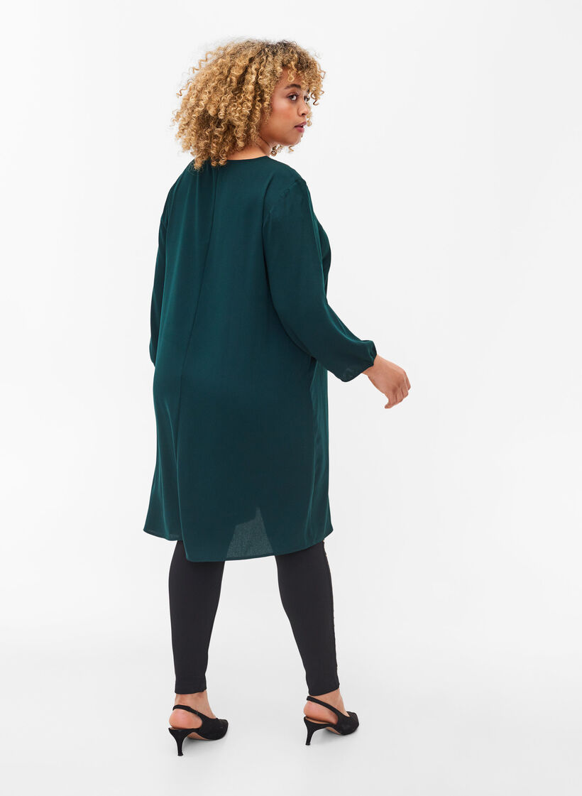 Leggings med perler, Black, Model image number 1