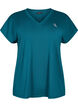 L&oslash;s tr&aelig;nings t-shirt med v-hals, Gr&oslash;n, Packshot image number 0
