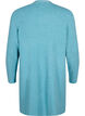 Lang åbenstående cardigan, Reef Water Mel., Packshot image number 1