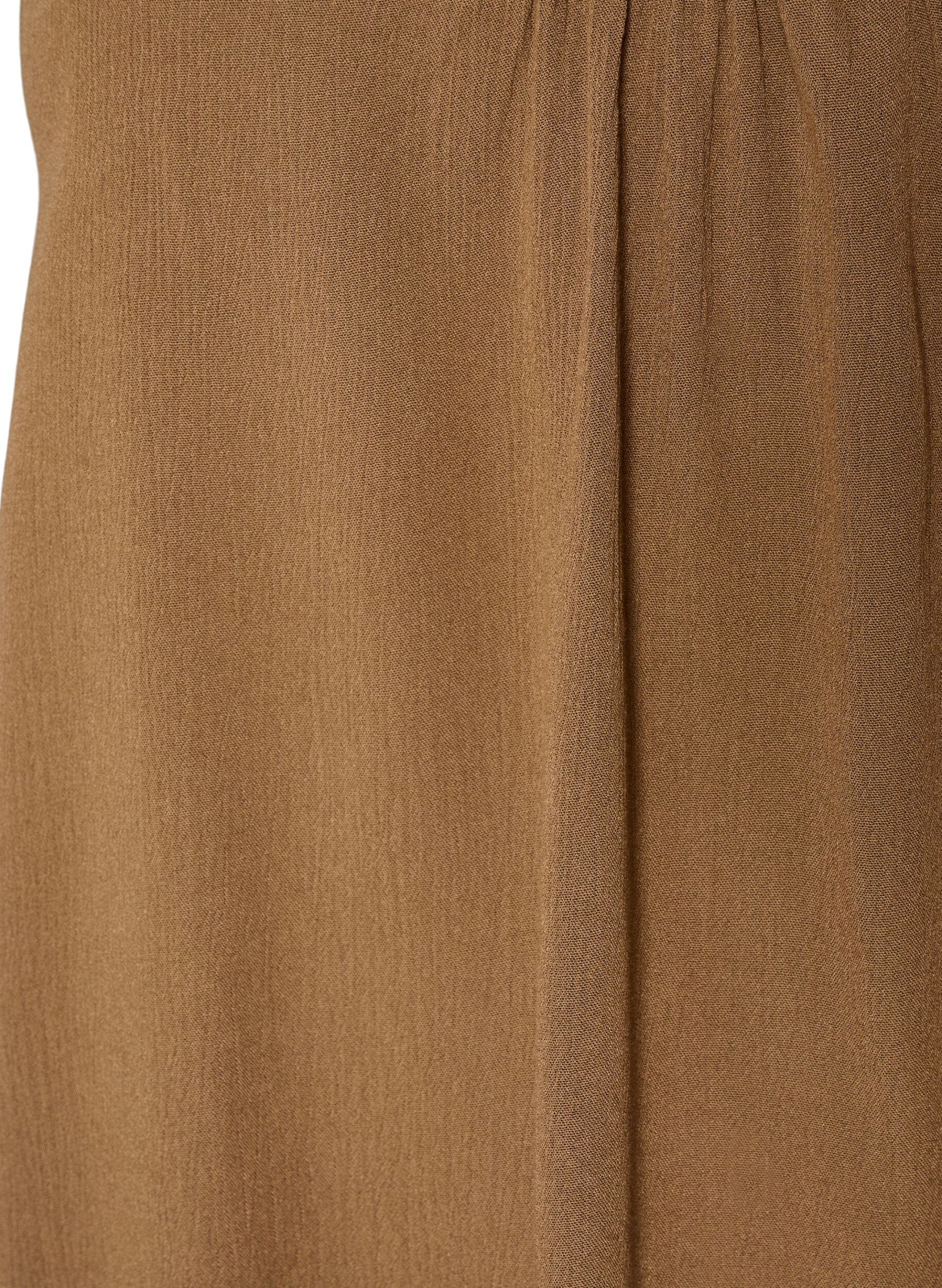 ZizziStrop top i viskose, Brun, Packshot image number 2