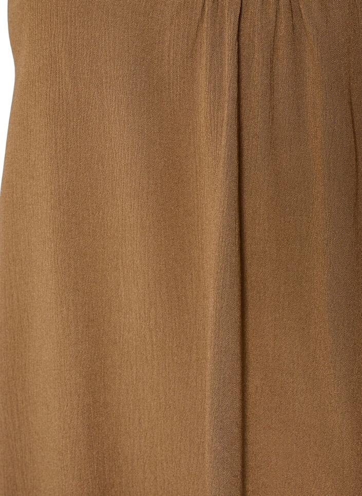 Strop top i viskose, Brun, Packshot image number 2