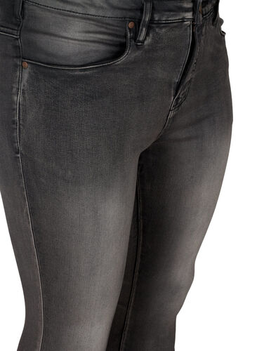 Super slim Amy jeans med høj talje, Dark Grey Denim, Packshot image number 2