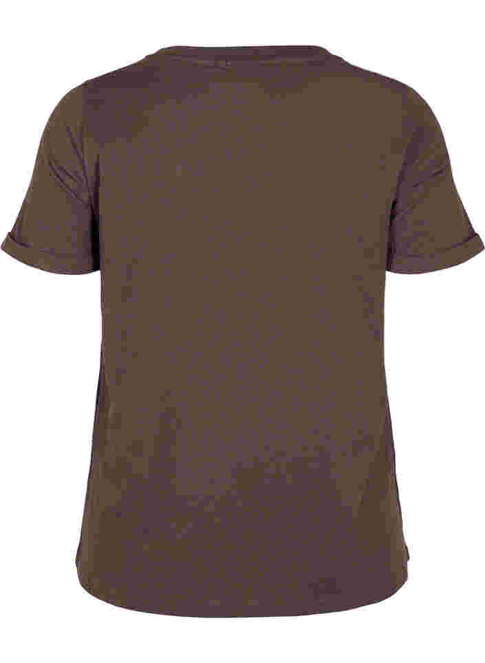 Basis t-shirt i bomuld, Molé, Packshot image number 1