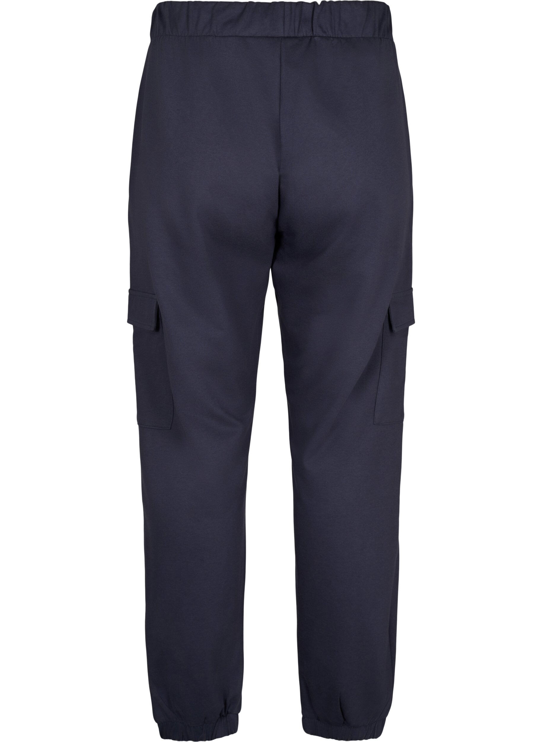 Zizzi Joggingbukser med cargolommer, Ombre Blue, Packshot image number 1