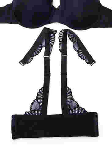 BH bagstykke med blonder, Black Lace 1, Packshot image number 1