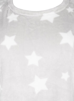 Langærmet bluse med stjerner, Grey Star, Packshot image number 2