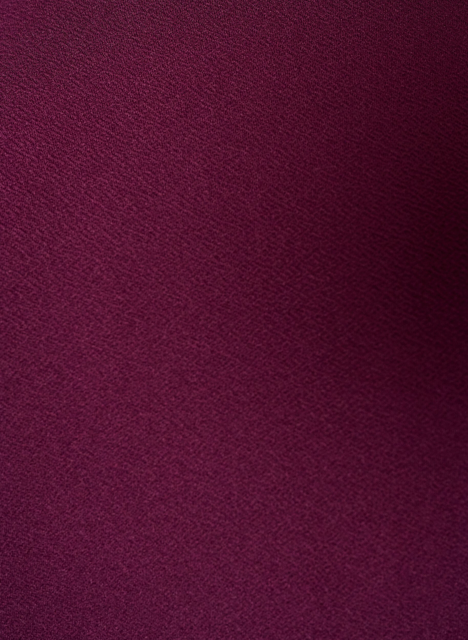 ZizziTunika med asymmetrisk blondekant, Lilla, Packshot image number 2