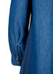 Langærmet denim kjole, Blue denim, Packshot image number 3