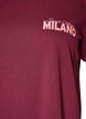 T-shirt med motiv, R&oslash;d, Packshot image number 2